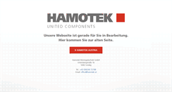 Desktop Screenshot of hamotek.at